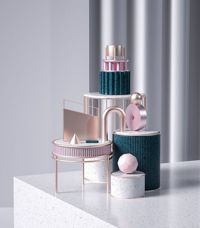 OC第五期学员作品——NiaoNiao的C4D课堂（下）（图ZMTc5NjY2MjAw） - 场景 - 站酷设计师我就是NiaoNiao原创素材 - 站酷ZCOOL