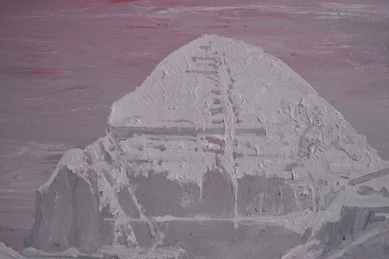 【绘画】冈仁波齐