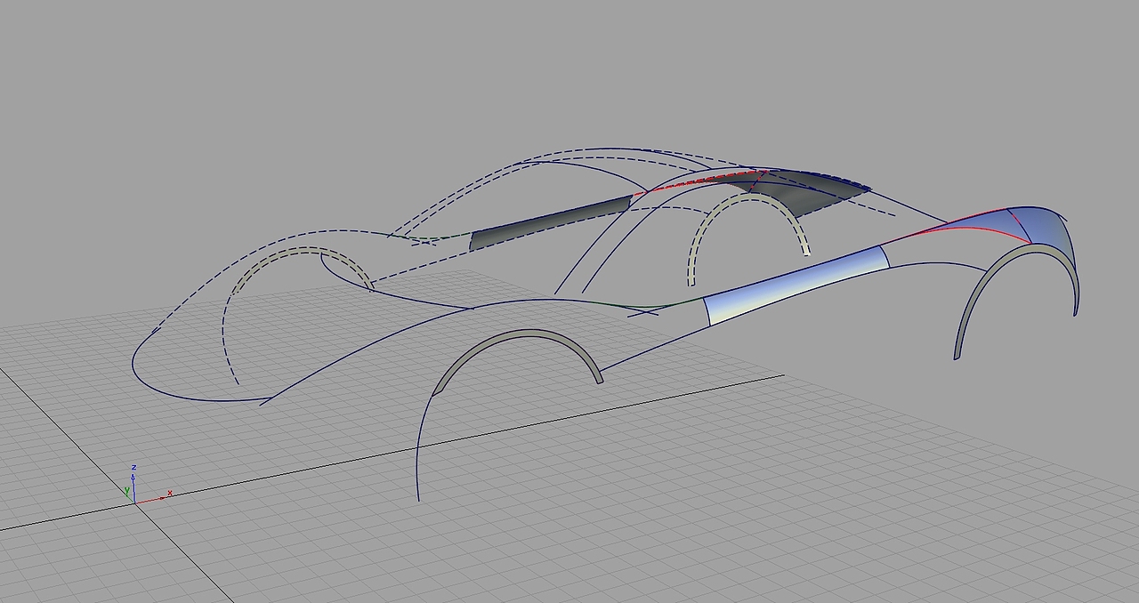 McLaren P1 Alias 建模教程（图ZOTM3OTY0MjA=） - 交通工具 - 站酷设计师Adleyou原创素材 - 站酷ZCOOL
