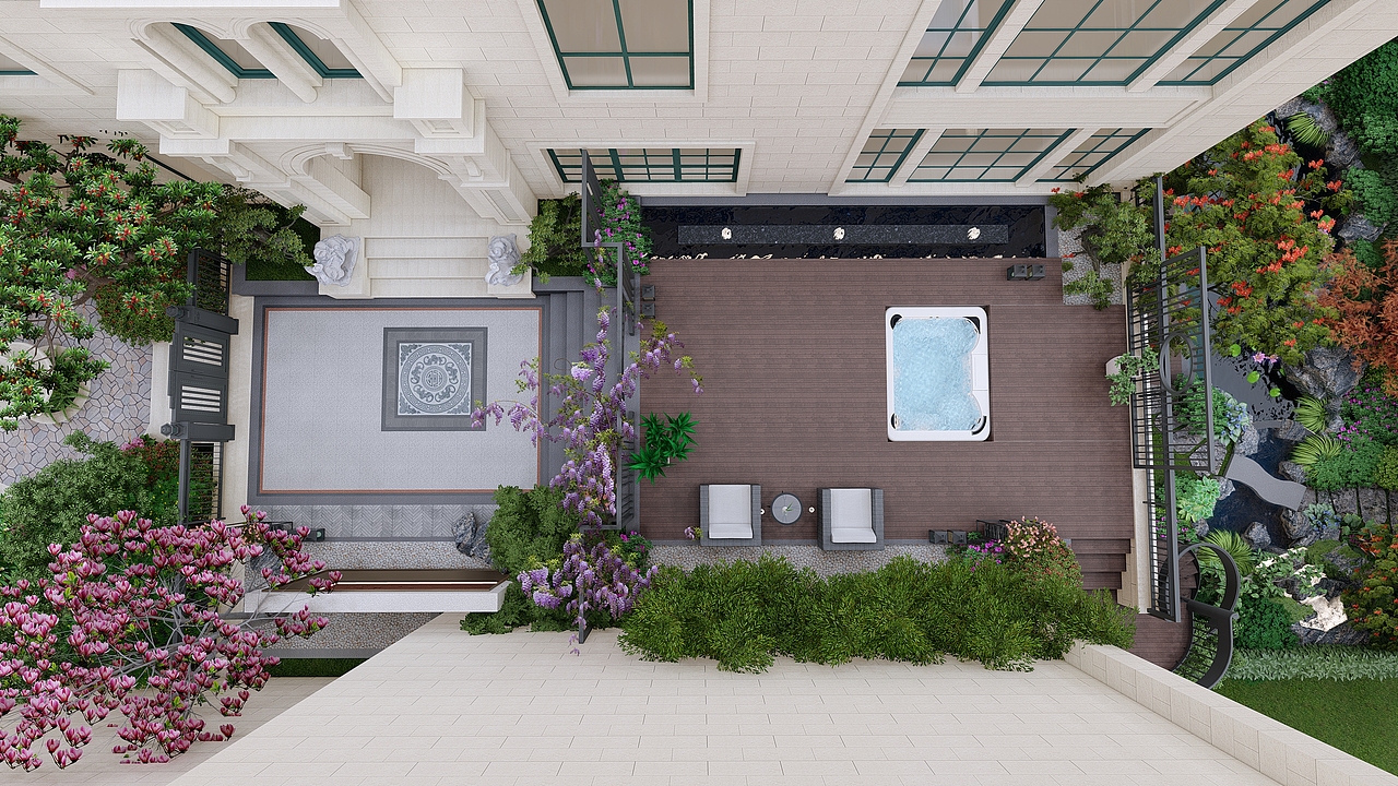 静-净-景（图ZMTYxMzA1Mjky） - 景观设计 - 站酷设计师画941原创素材 - 站酷ZCOOL