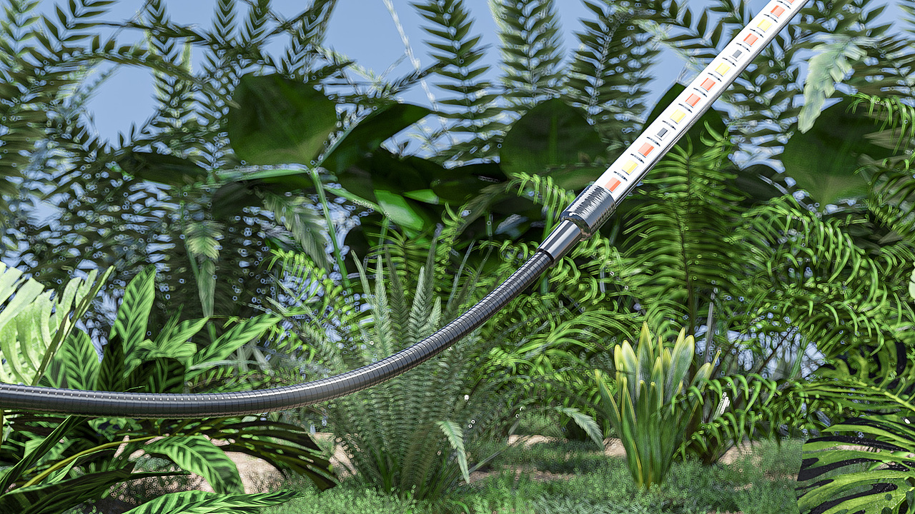 植物灯三维产品动画