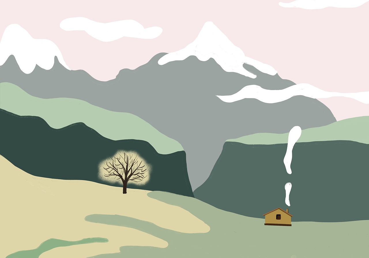 场景插画配色教程【ipad插画录播】