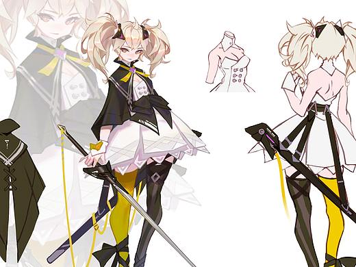 哥特 機(jī)能（個人主頁-ZMzYxMzQ4ODg=） - 游戲原畫 - 站酷設(shè)計師火輪飛上原創(chuàng)素材 - 站酷ZCOOL