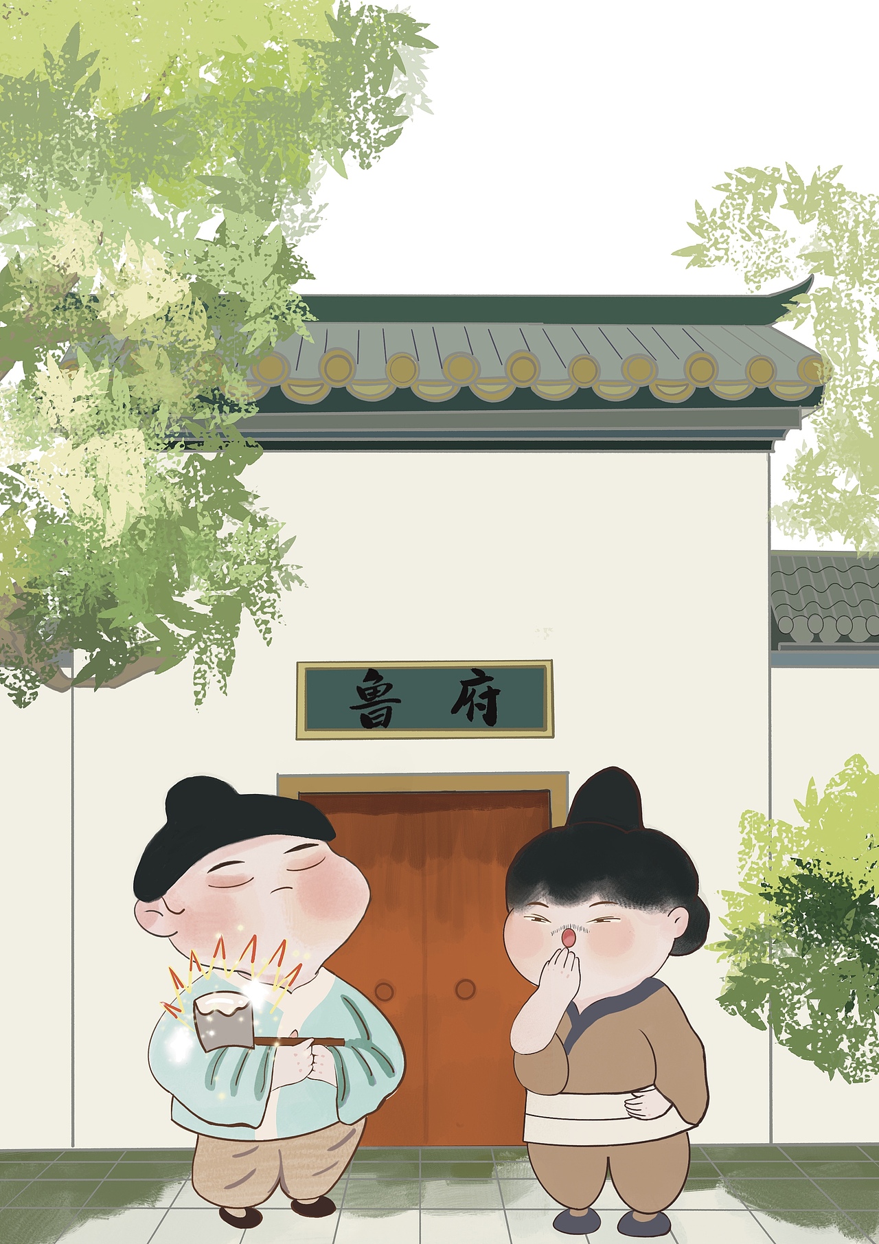 成语儿童绘本（图ZMjM4ODEzMTY4） - 儿童插画 - 站酷设计师肉肉丸会画画原创素材 - 站酷ZCOOL