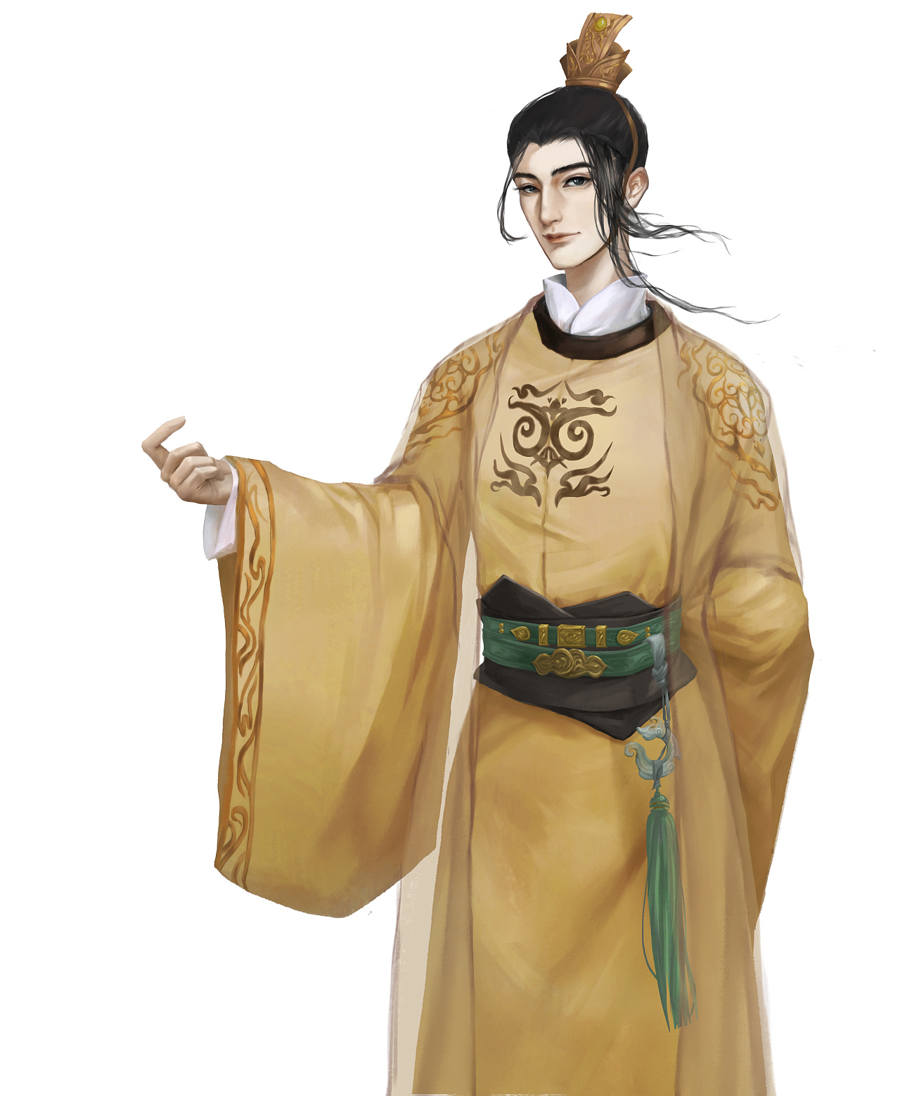 橙光人设男a|插画|艺术插画|小舟同游 - 原创作品 - 站酷 (zcool)