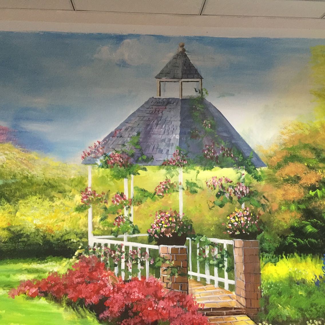 火锅墙绘,餐饮墙绘,串串店墙绘,成都墙绘,成都壁画