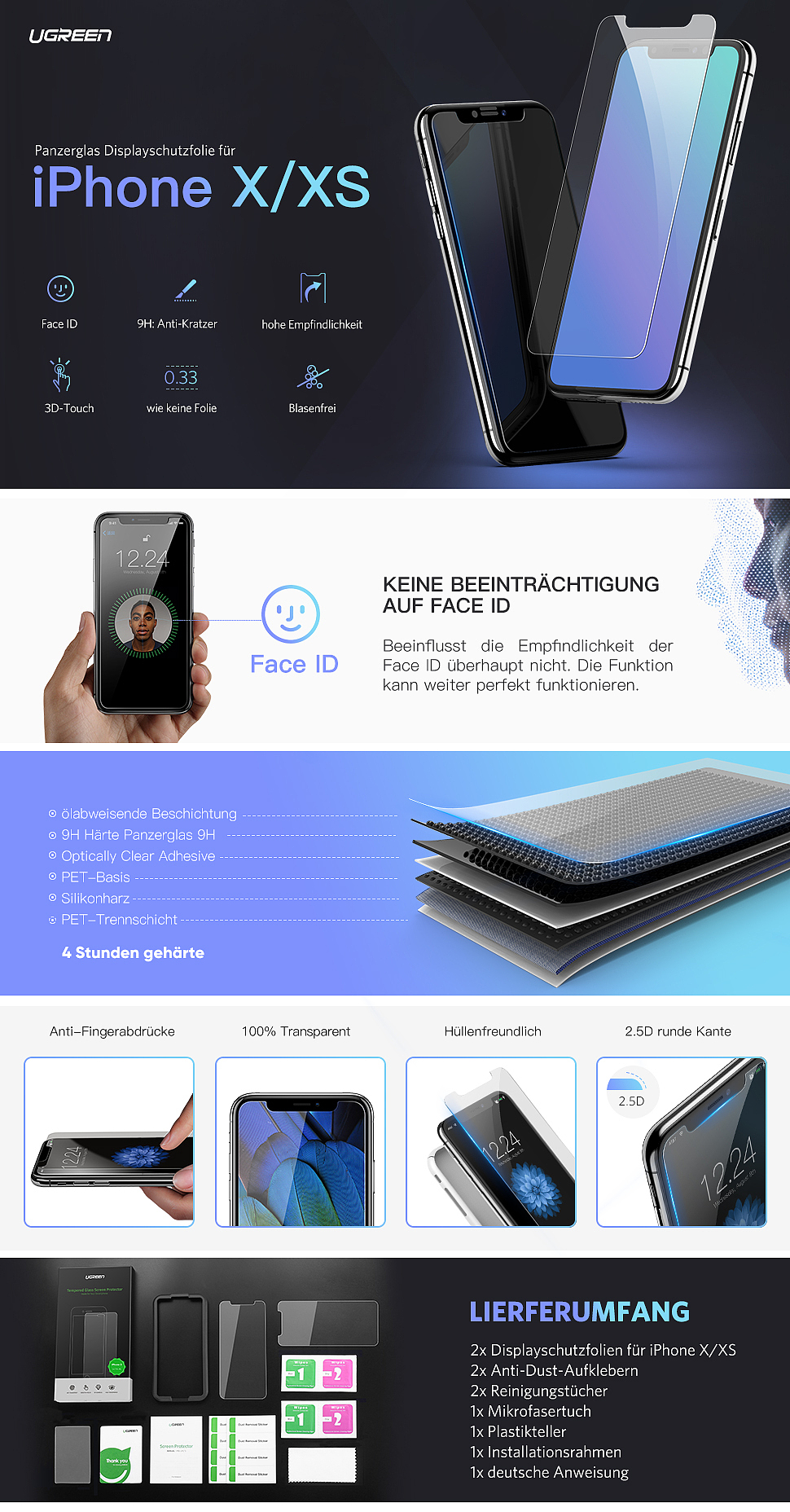 iPhone X钢化膜-亚马逊50948 A+（图ZMTM2OTg2MDEy） - 其他平面 - 站酷设计师Team润原创素材 - 站酷ZCOOL