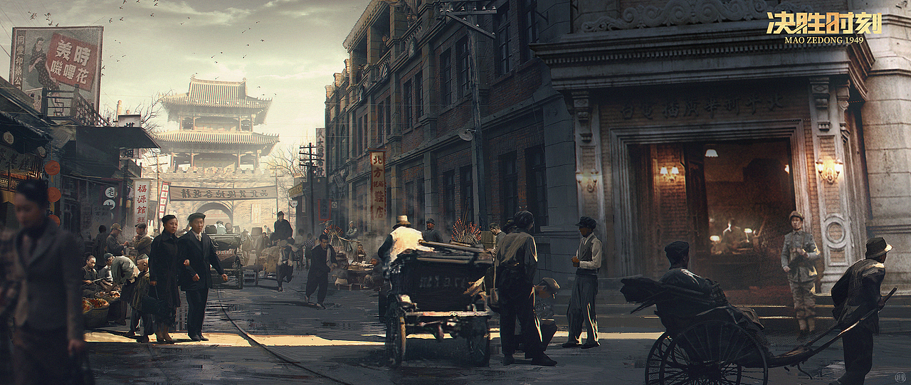 给电影《决胜时刻》画的一批概念图