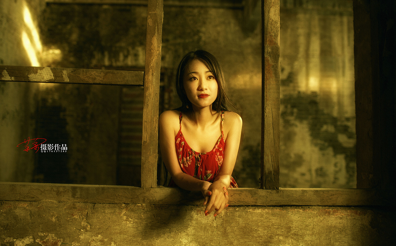 一组仿油画美女人像,情绪非常带感