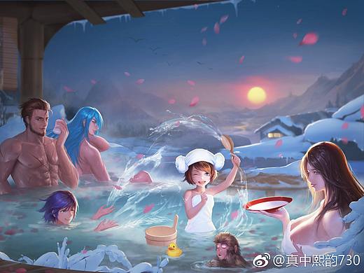 沐浴图练习
