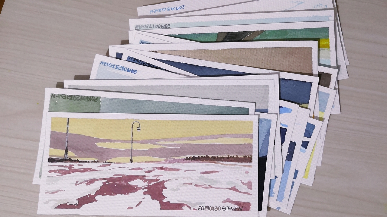 每日一画水彩小练习