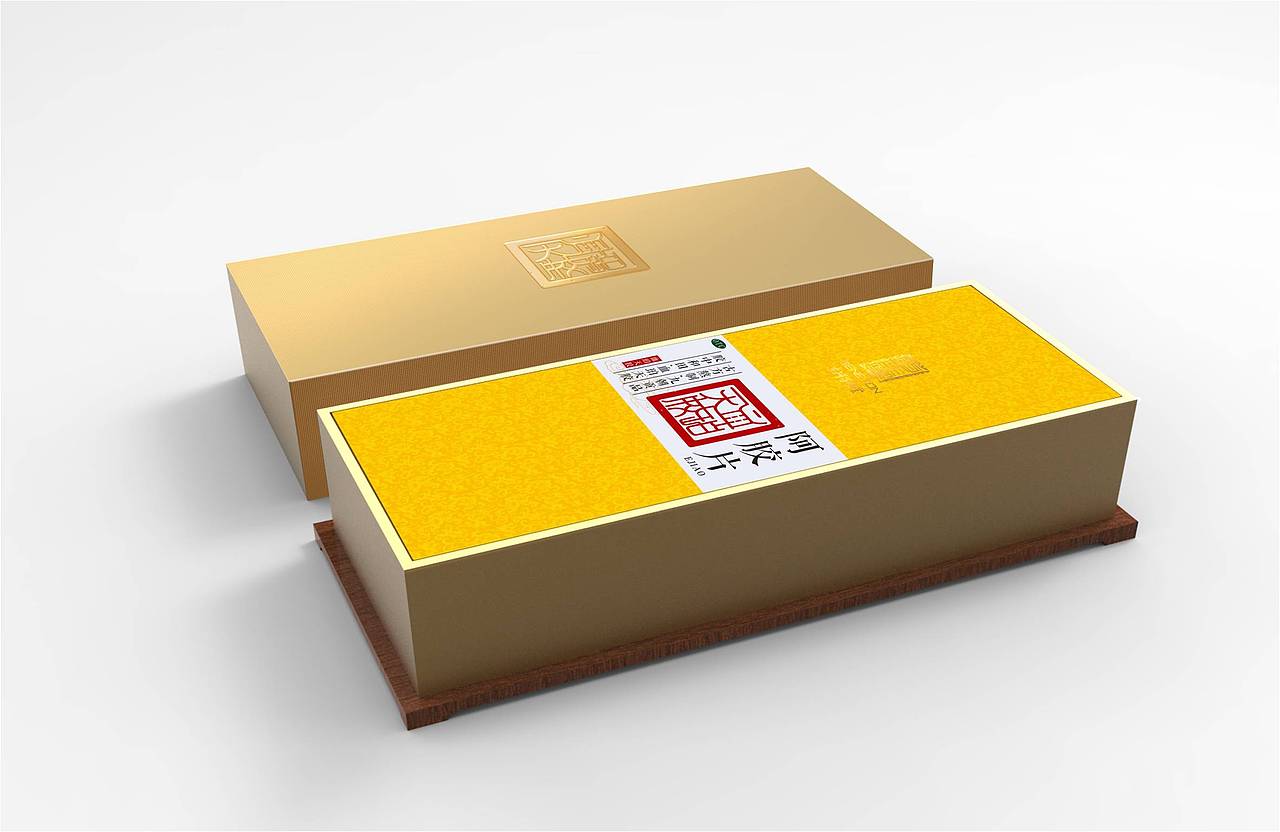 国宝阿胶-百年堂-血珀天胶形象产品包装设计（图ZMTkzNzg2Mzky） - 包装 - 站酷设计师勃勃设计原创素材 - 站酷ZCOOL