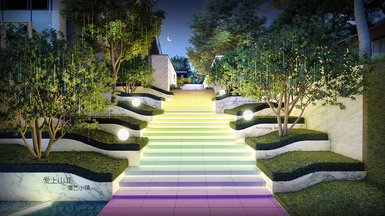 三亚台地示范区景观设计效果图|空间|景观设计|尚瑬设绘_原创作品