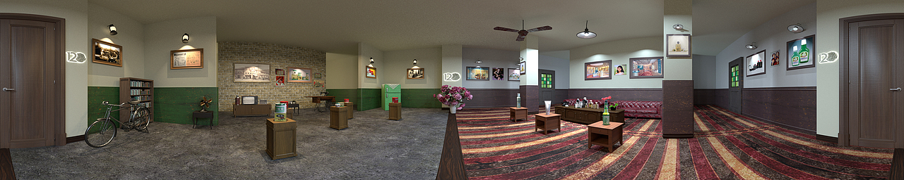 美妆品牌120周年3D博物馆-H5（图ZMTM0NTI4MjAw） - 移动端网页 - 站酷设计师天然卷的脑洞沼泽原创素材 - 站酷ZCOOL