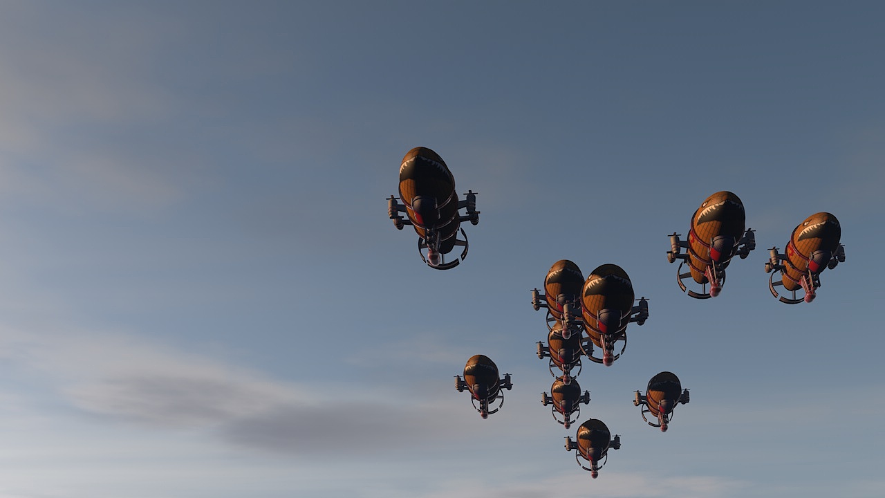 红色警戒,基洛夫空艇