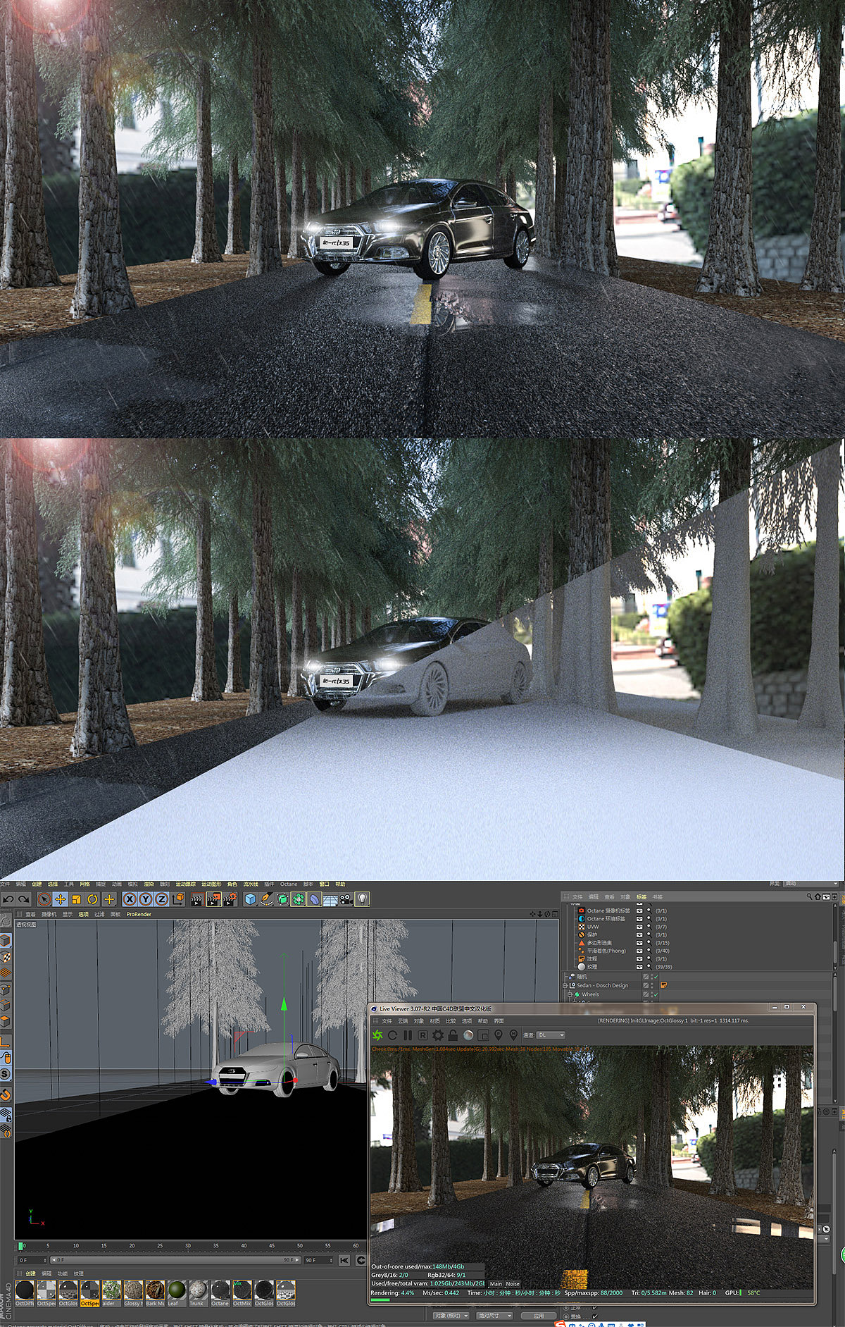 C4D+OC