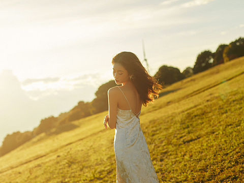 大理 夕阳 黄昏婚样修图