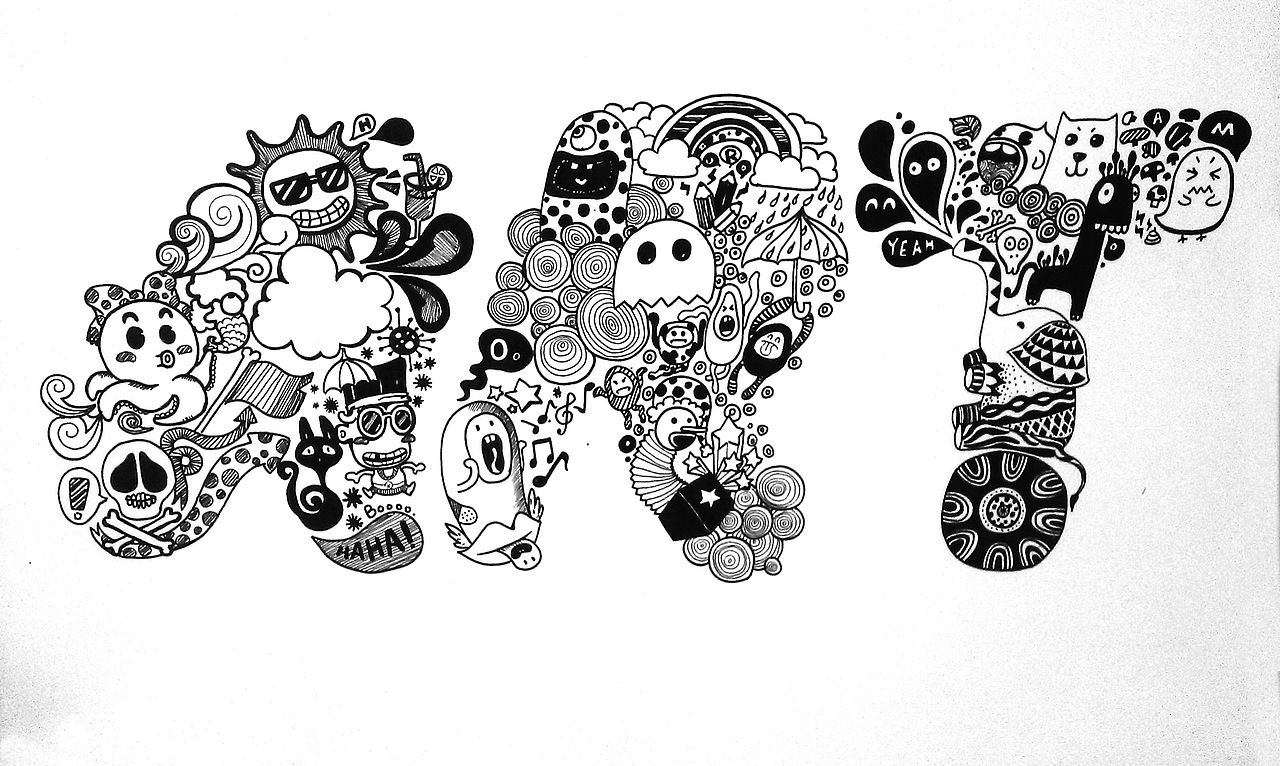 art-字母插画(手绘)