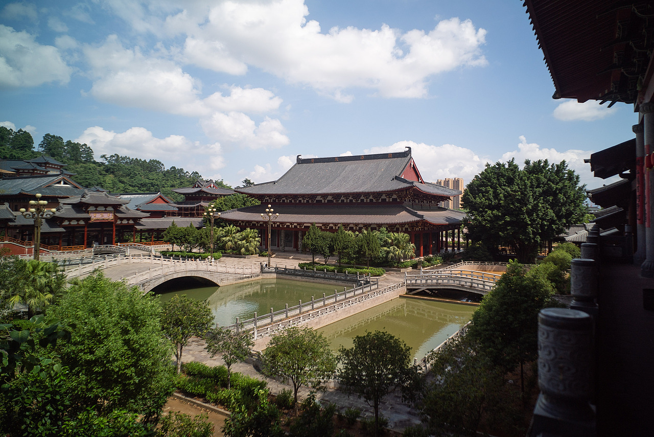 万佛结缘 福州旗山万佛寺