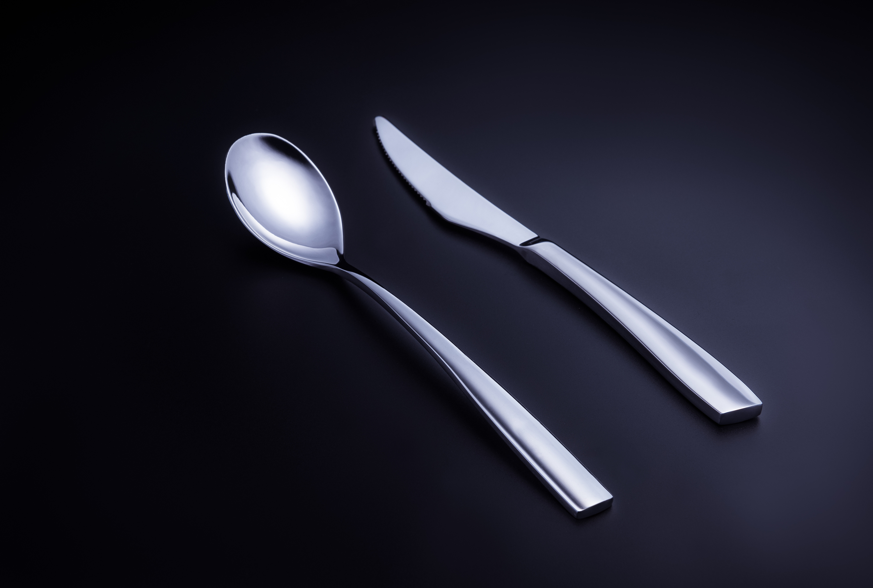 【产品摄影】 金属餐具创意摄影