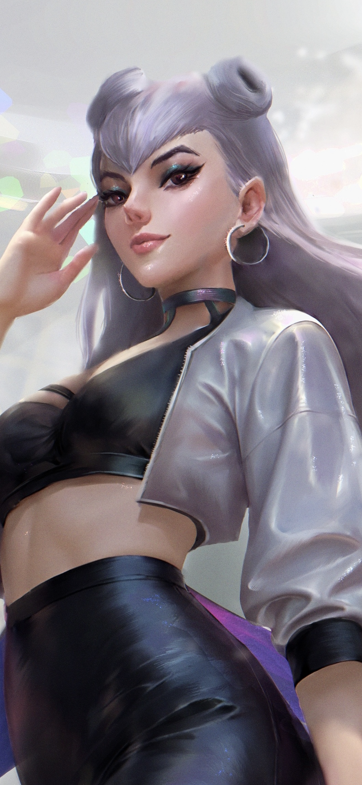 KDA伊芙琳（图ZMzYwMDY1NDQ0） - 游戏原画 - 站酷设计师RAICHY原创素材 - 站酷ZCOOL