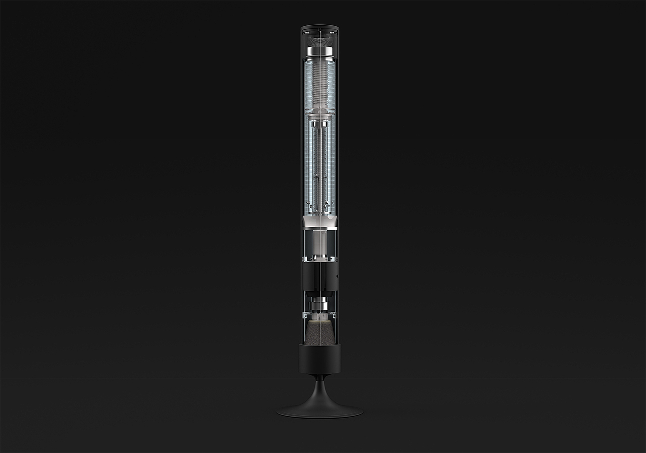 空气净化器C4D产品渲染图三维