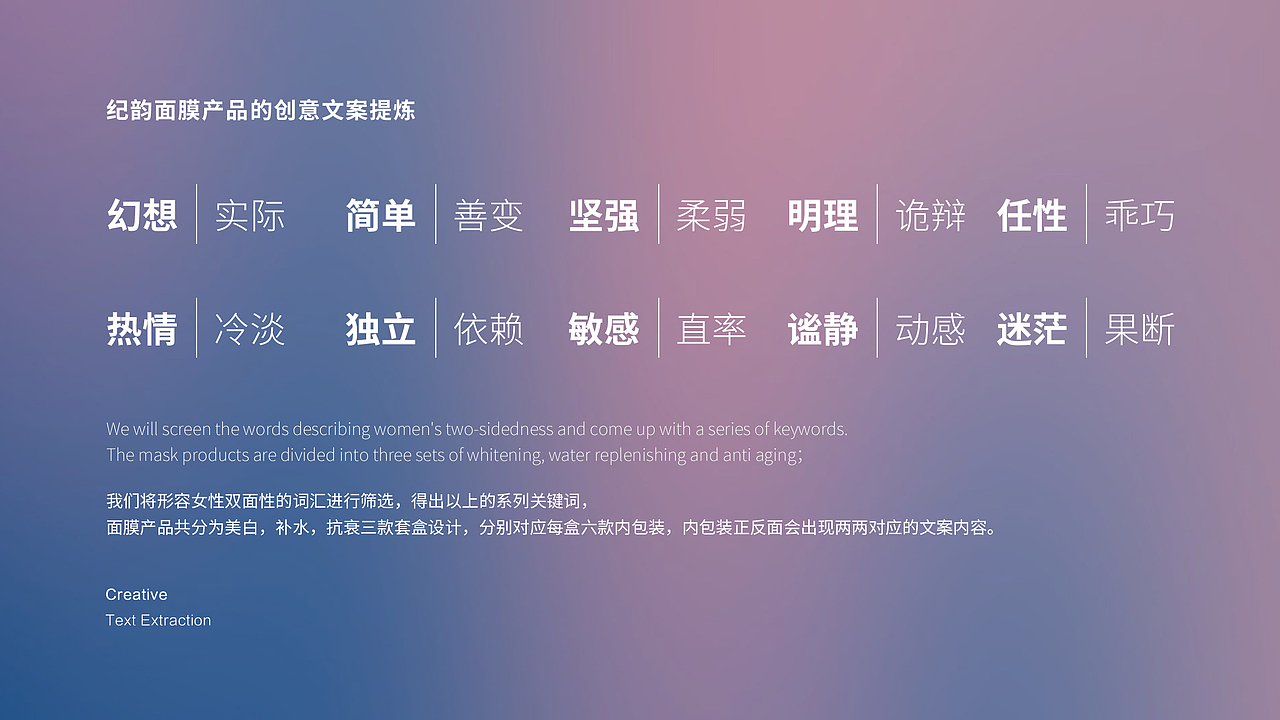 双面人生品牌面膜(清纯版)