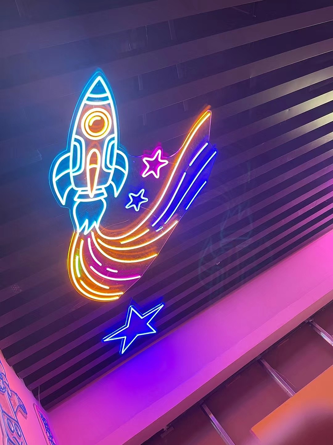 美陈霓虹灯造型