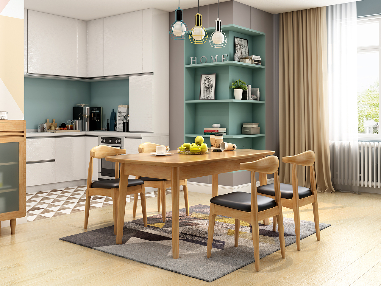 治愈系的北欧风，满足你对家的一切幻想（图ZNzc3NTM4OTI=） - 家装设计 - 站酷设计师视野家具设计原创素材 - 站酷ZCOOL