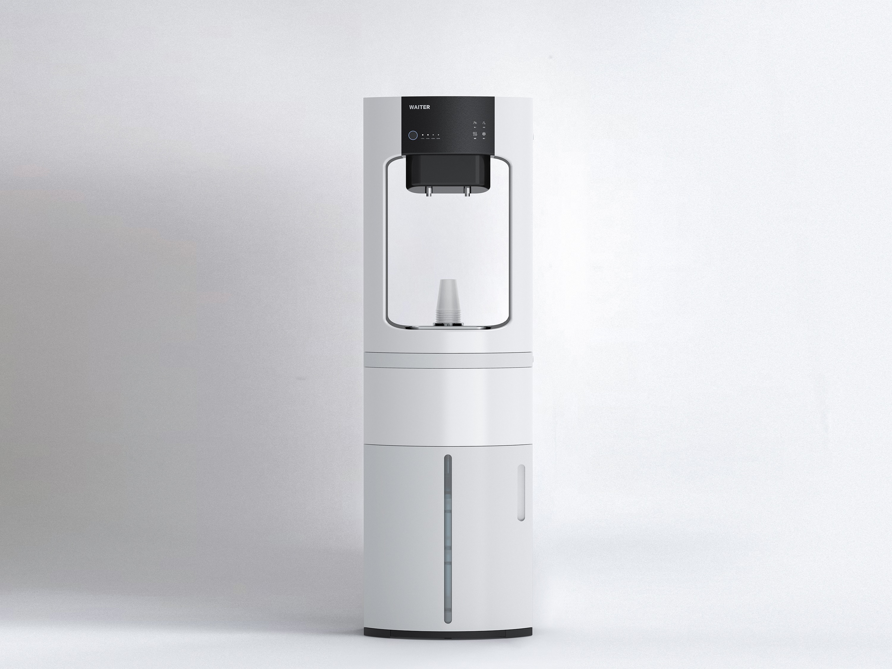 小型台式饮水机设计，让饮水更加便携-优概念