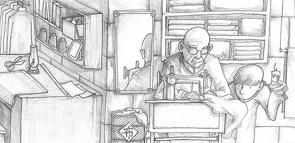 万能的线稿（图ZMzM3MTM5Mg==） - 商业插画 - 站酷设计师_拈花微笑_原创素材 - 站酷ZCOOL