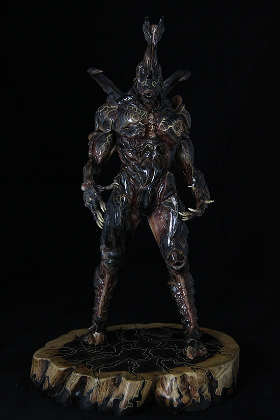 戏彩堂喷涂作品-甲虫男 甲臥鉈