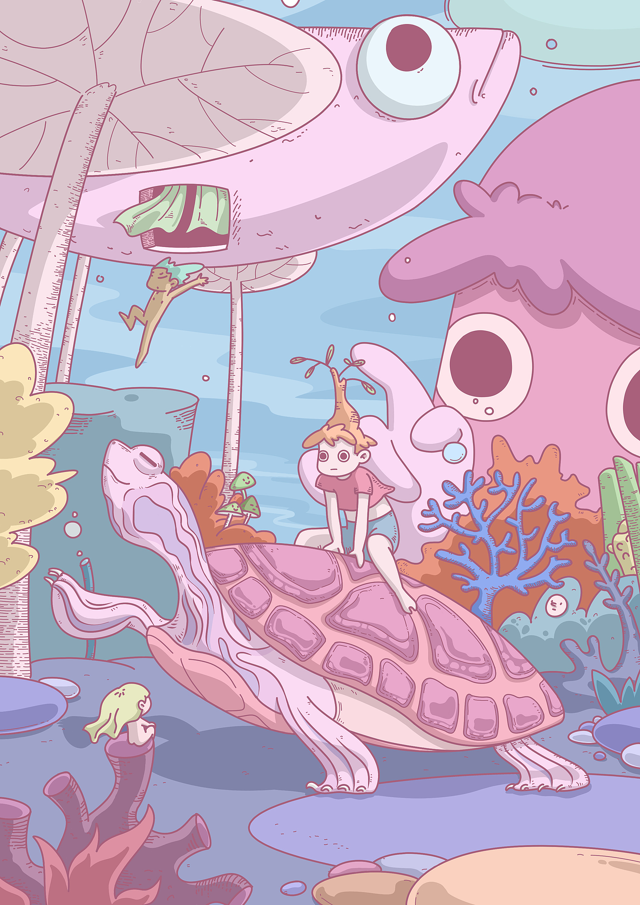 一根修炼成精的发财树（图ZMTMxNzU4MzMy） - 创作习作 - 站酷设计师狗西西原创素材 - 站酷ZCOOL
