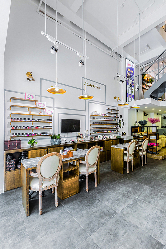 长沙美甲店装修设计—HOHO美甲