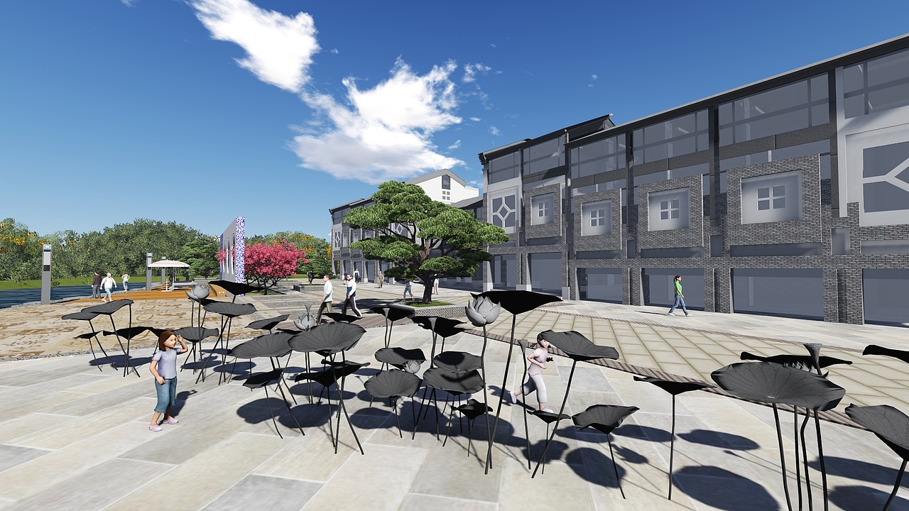 【沐土】白山靖宇县商业街设计