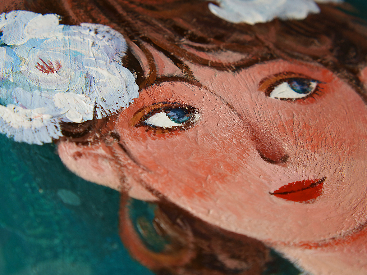 《春》丙烯/30*30