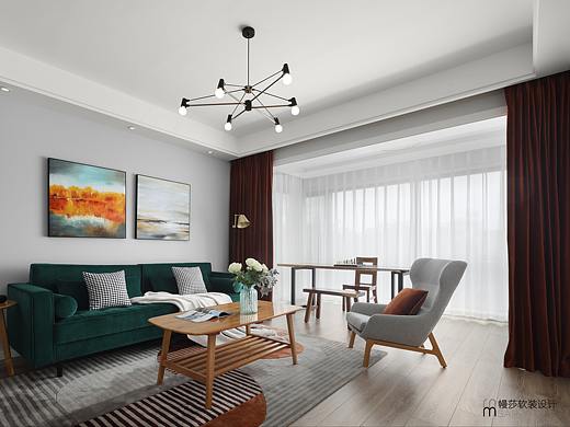 幔莎软装设计 ▏《一颗倒长的树》