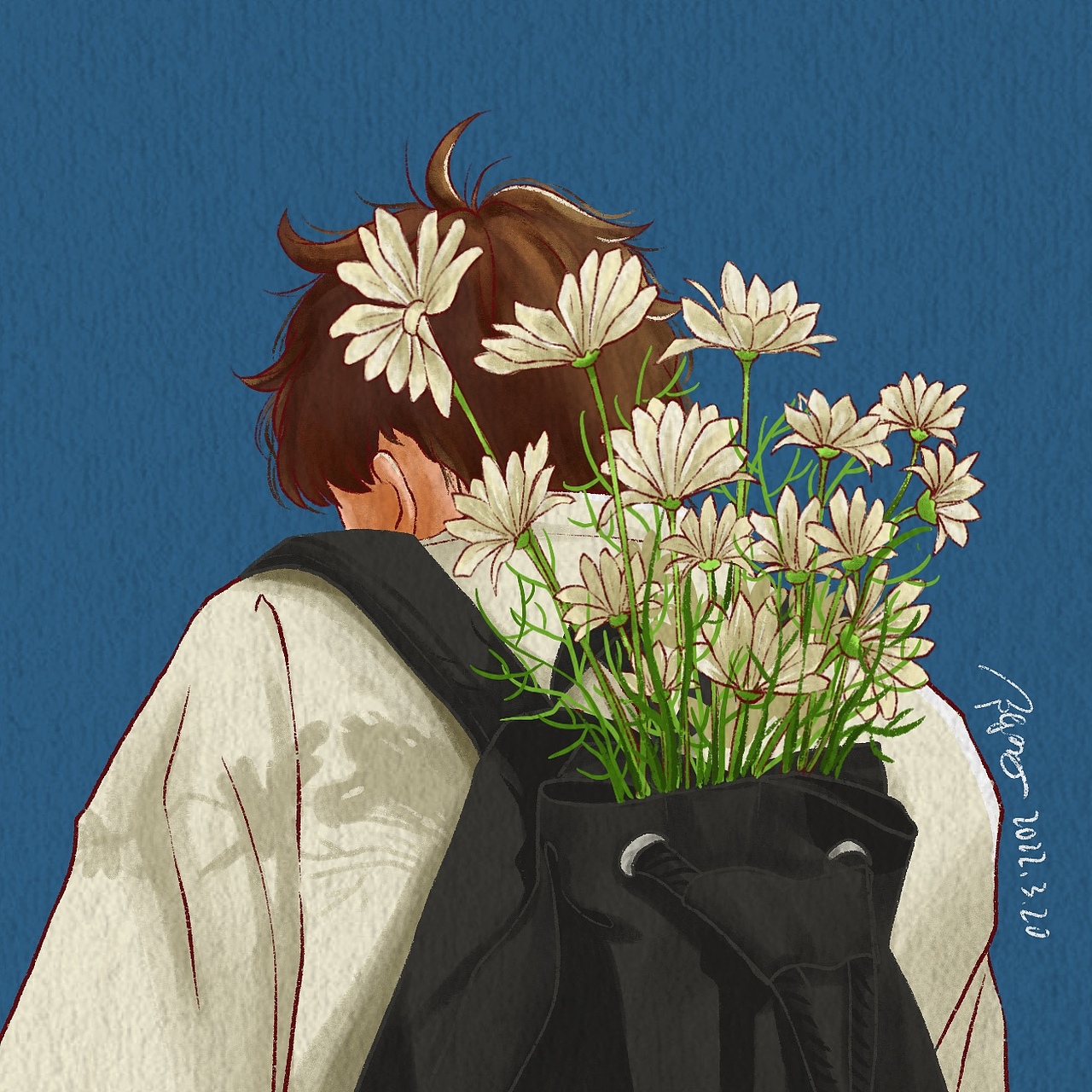 挑战画100张头像   前10张