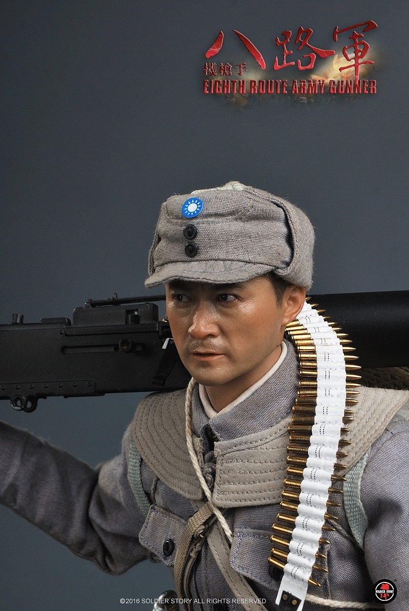 soldierstory新品：1/6 WWII - 八路军机鎗手（图ZMTExMDA0ODQ0） - 手办/模玩 - 站酷设计师SoldierStory原创素材 - 站酷ZCOOL
