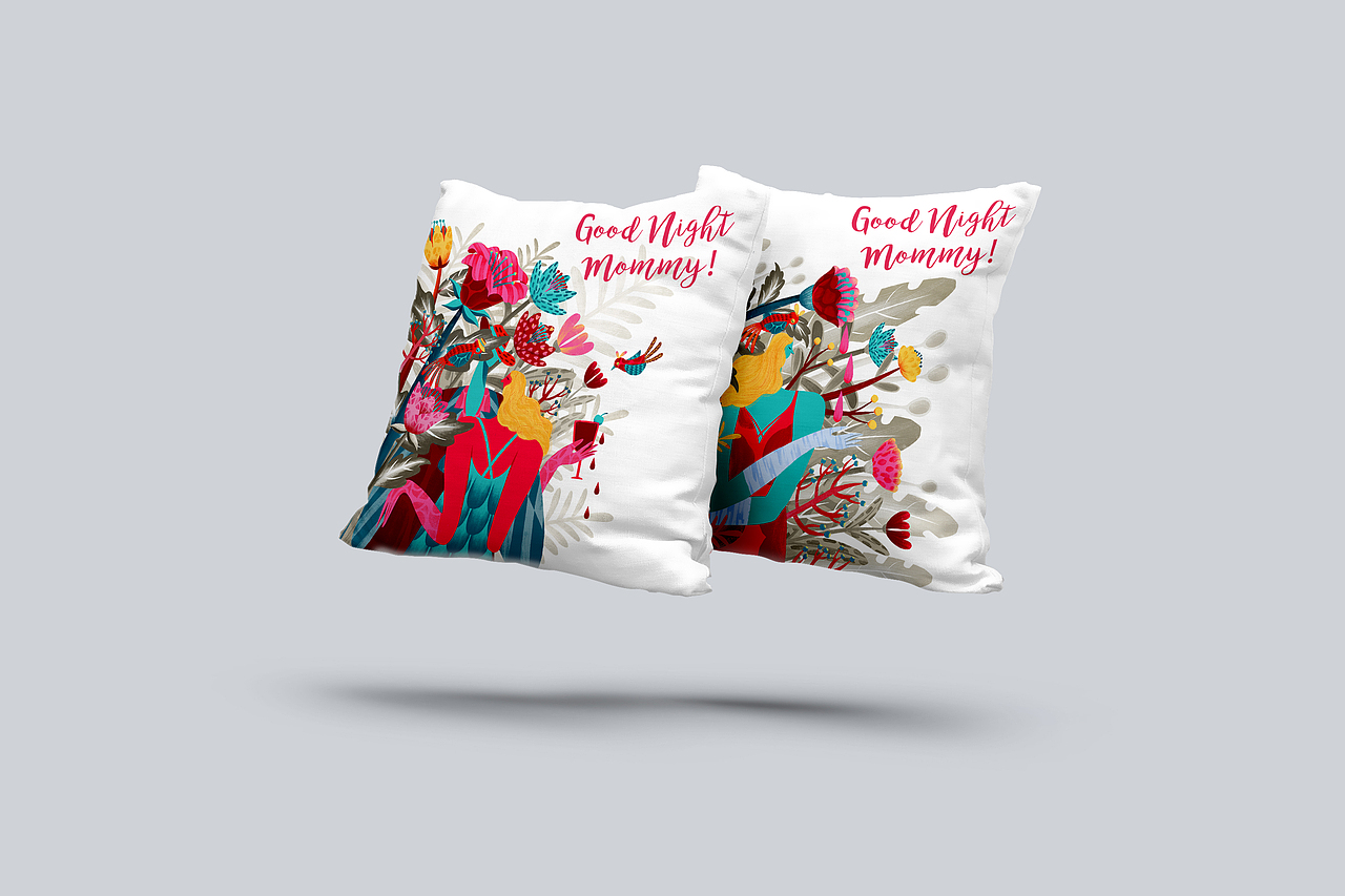 护手霜护肤品插画设计（图ZMjYyMzYyMjMy） - 创作习作 - 站酷设计师有猫柠原创素材 - 站酷ZCOOL