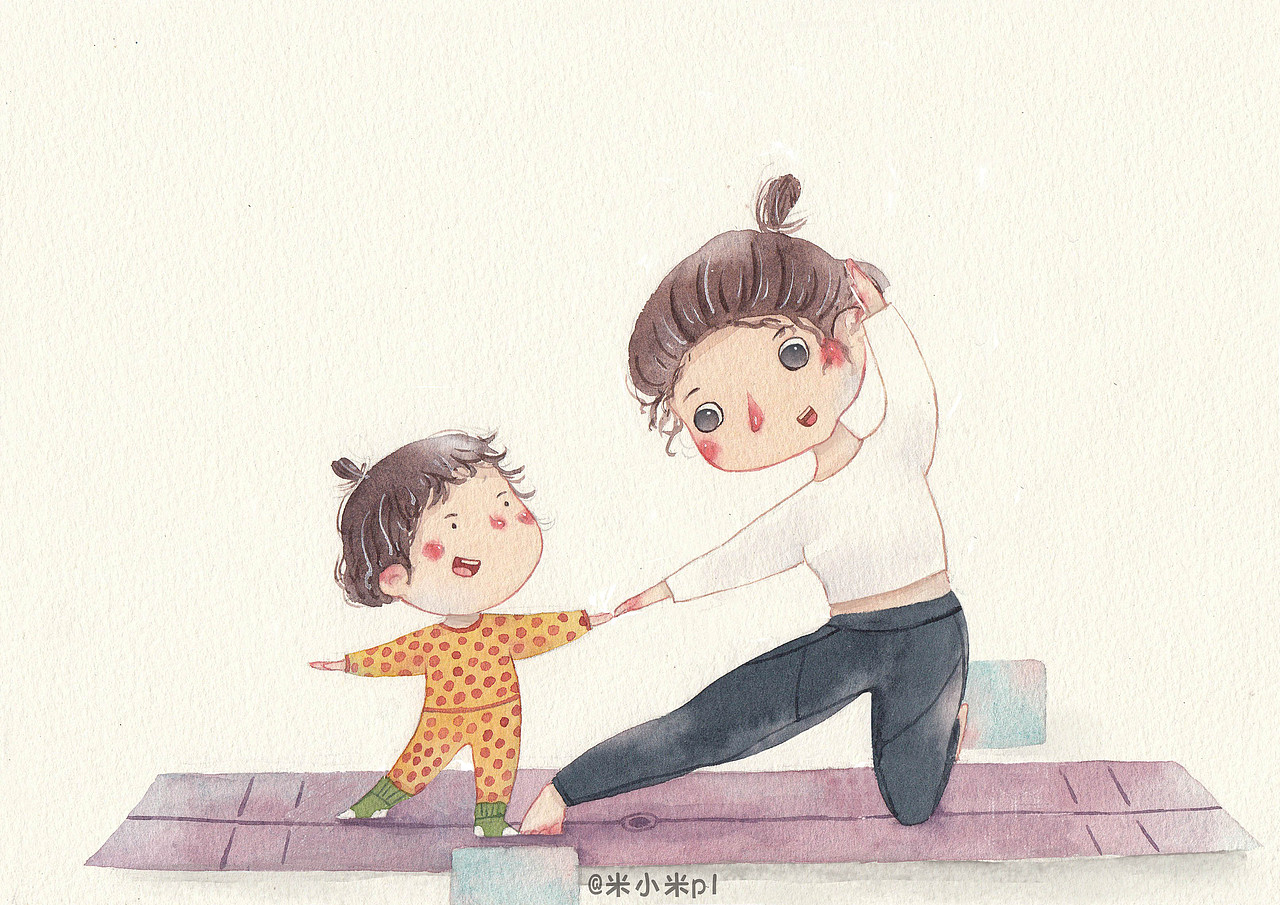 妈妈你怎么不站起来