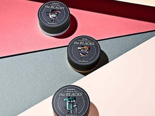 banila co - The Blacks Masks（原创化妆品设计）