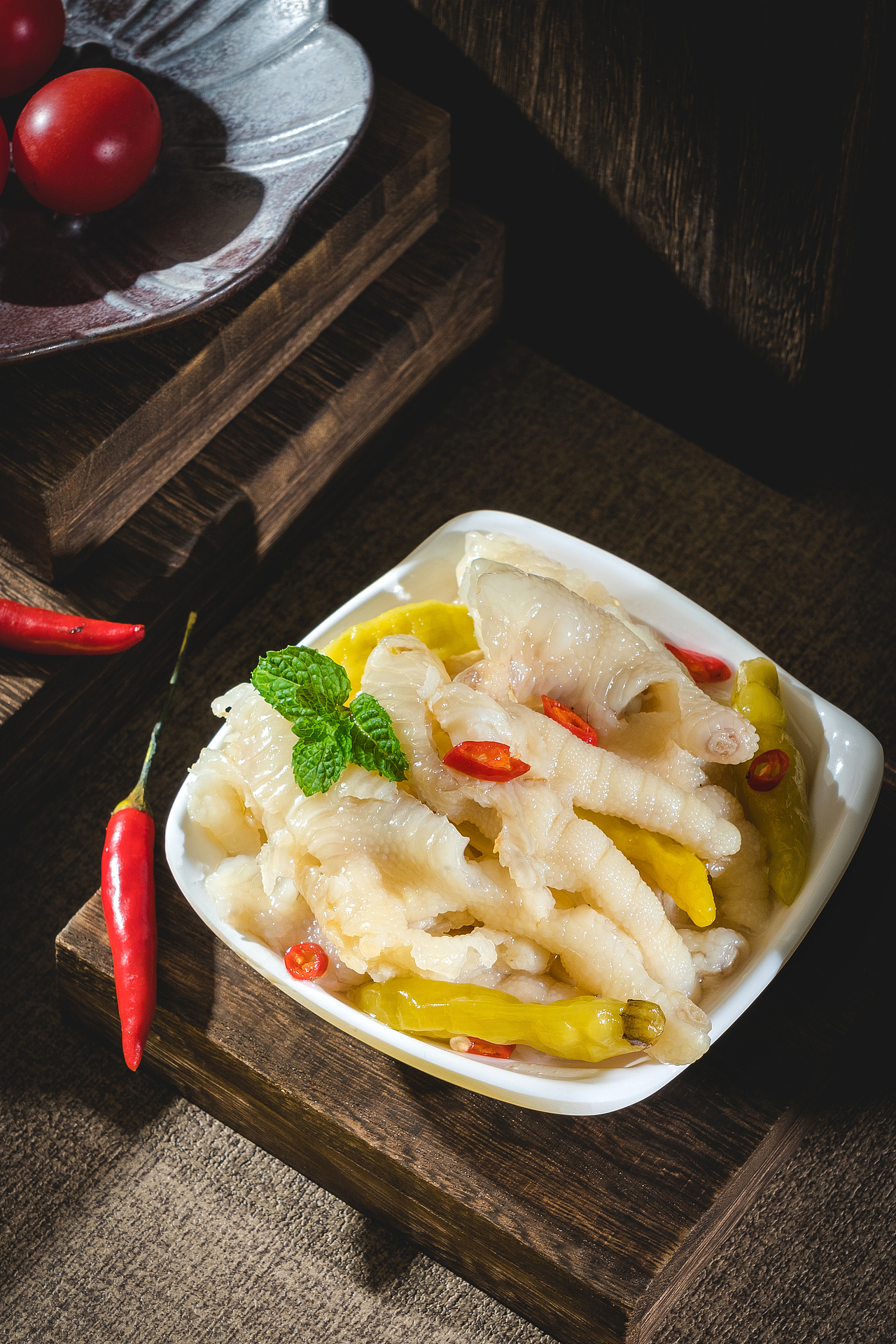 酸辣柠檬无骨鸡爪