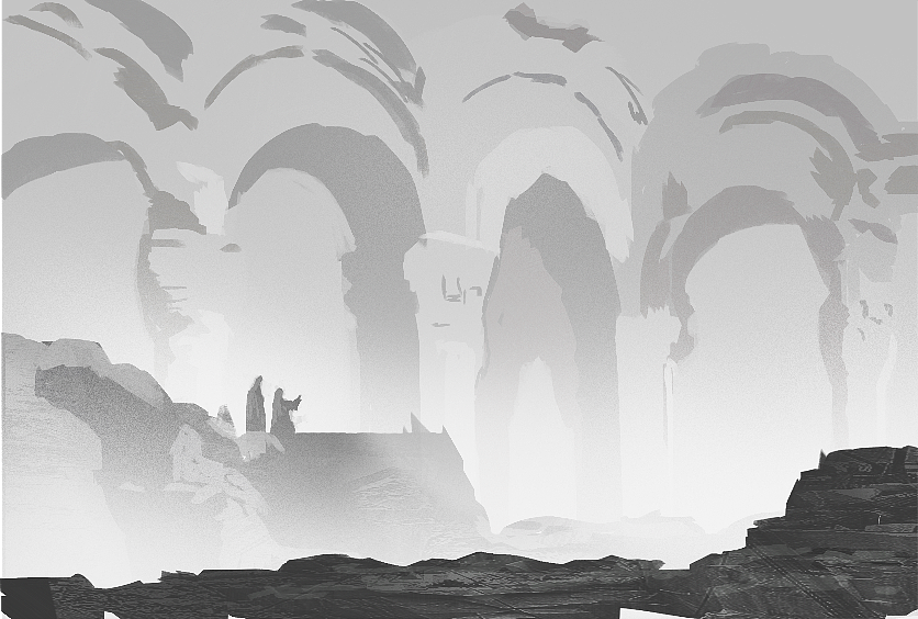 每日黑白场景小练习