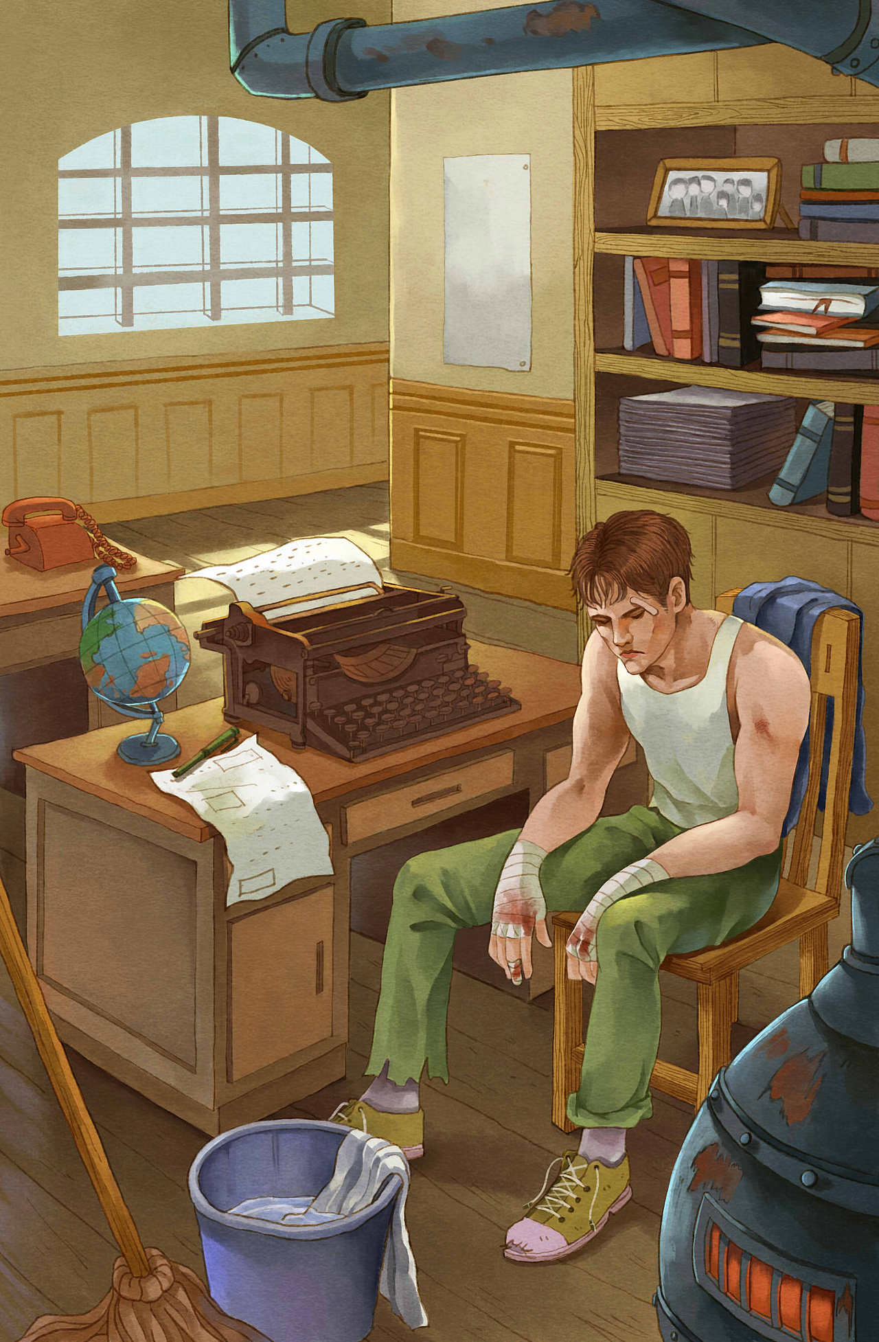 《热爱生命》(love of life)系列插图全