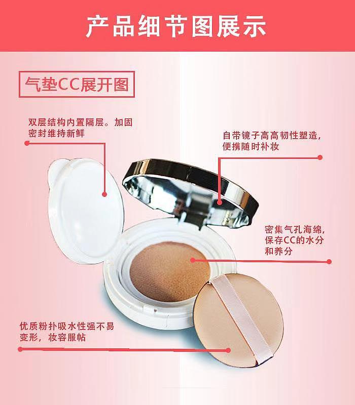 粉+蓝 护肤品宣传海报