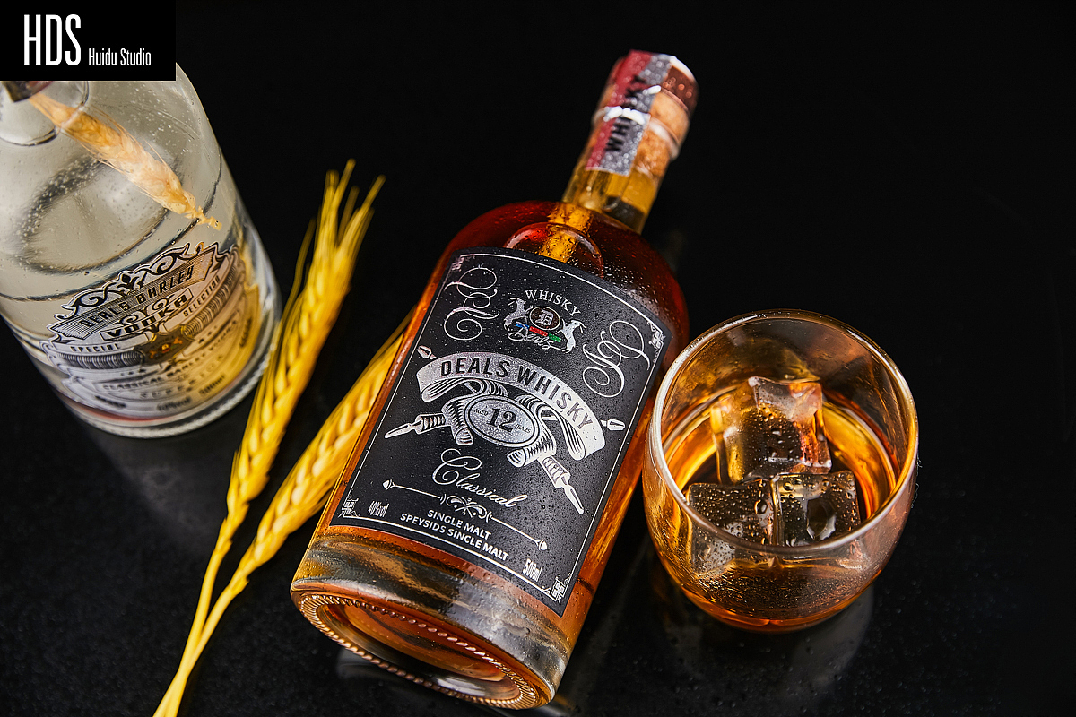 XO 伏特加 起泡酒 静物拍摄