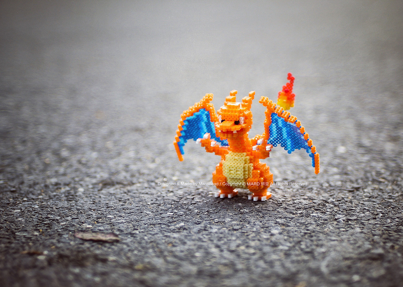 MARD拼豆原创-精灵宝可梦（图ZMTYzMDMzMDI0） - 动画片 - 站酷设计师拼拼豆豆原创素材 - 站酷ZCOOL