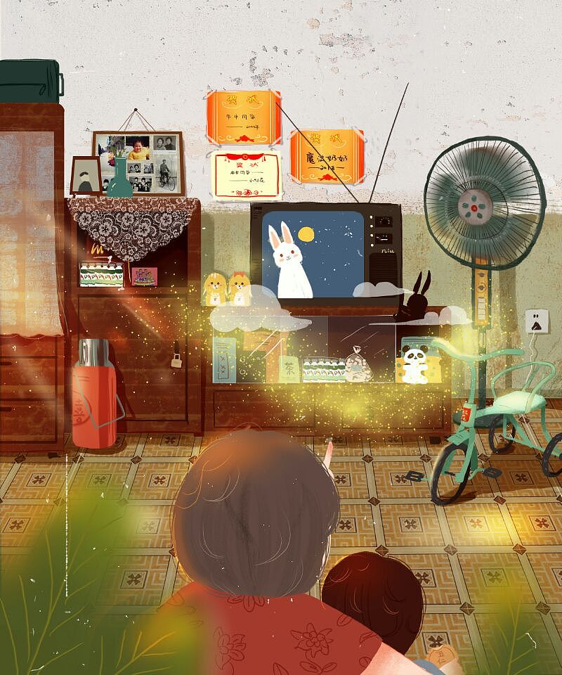 “圆眼牛牛”部分插画合集（图ZMTU1ODUzMTYw） - 儿童插画 - 站酷设计师圆眼牛牛原创素材 - 站酷ZCOOL