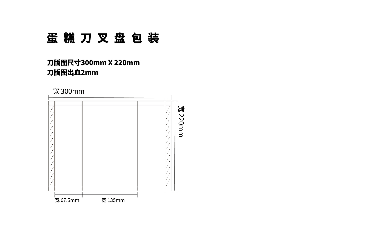 蛋糕刀叉盘包装袋设计 （二）（图ZMjI4NDU5MDUy） - 包装 - 站酷设计师hhhhhhhail原创素材 - 站酷ZCOOL